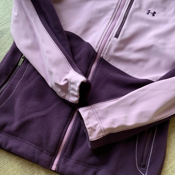 Under Armour Two-Tone Purple Jacket Women's Medium - Picture 9 of 15